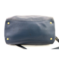 Miu Miu Shopping Pelle Blue Avio