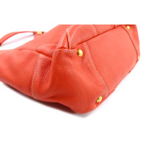 Prada Shopping Pelle Arancio