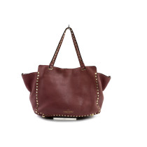 Valentino Shopping Rockstud Pelle Rosa