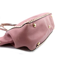 Valentino Shopping Rockstud Pelle Rosa