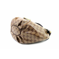 Gucci Hysteria Shoulder Bag GG Crystal Beige