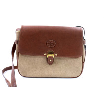 Gucci Cartella Vintage Tela Beige