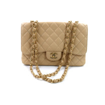 Chanel Jumbo Pelle Caviar Beige
