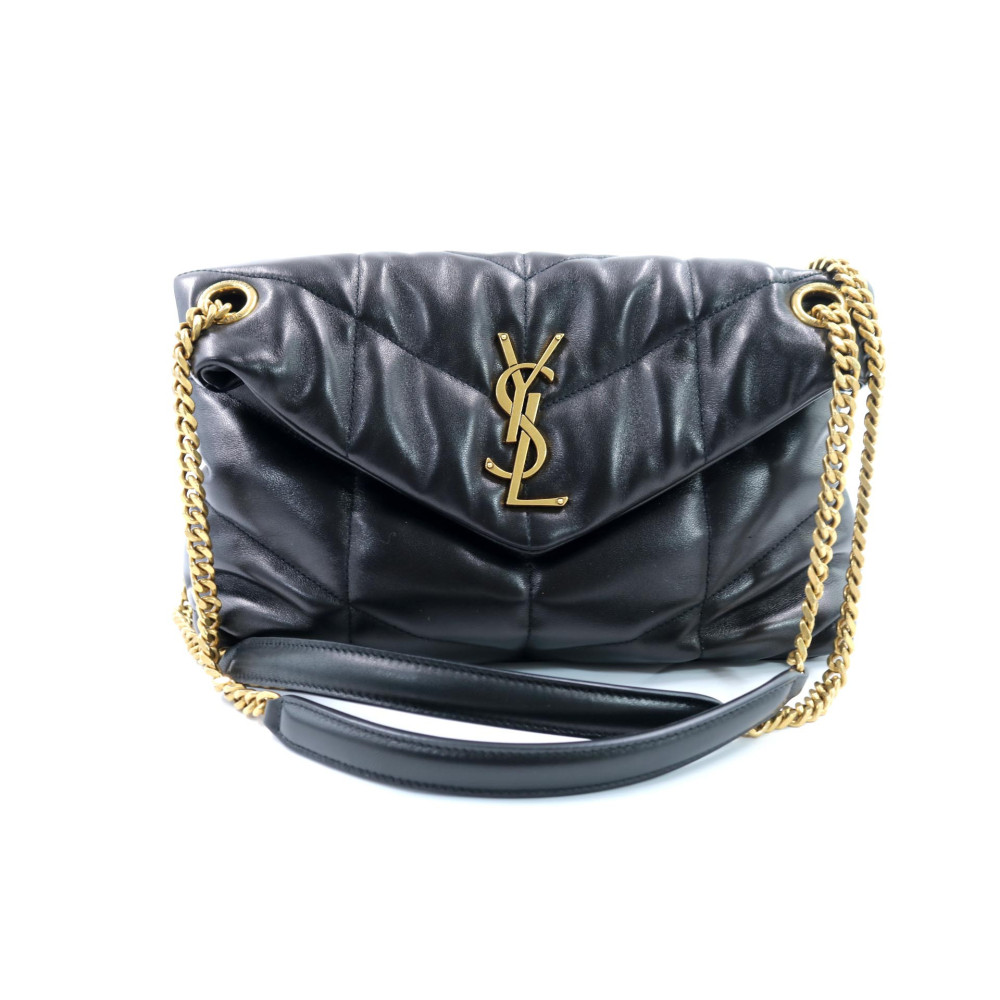 Saint Laurent Puffer Small Pelle Nera