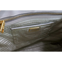 Prada Galleria Pelle Saffiano Beige