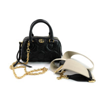 Gucci Bauletto Mini Matelassè Pelle Nera