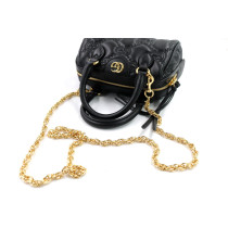 Gucci Bauletto Mini Matelassè Pelle Nera