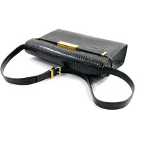 Saint Laurent Manhattan M Pelle Stampa Cocco Nera