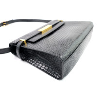 Saint Laurent Manhattan M Pelle Stampa Cocco Nera