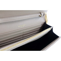 Saint Laurent Pochette Cassandre Pelle Beige