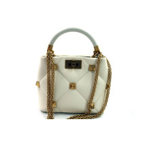 Valentino RomanStud Cuir Blanc