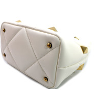 Valentino RomanStud Cuir Blanc