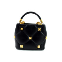 Valentino RomanStud Cuir Noir
