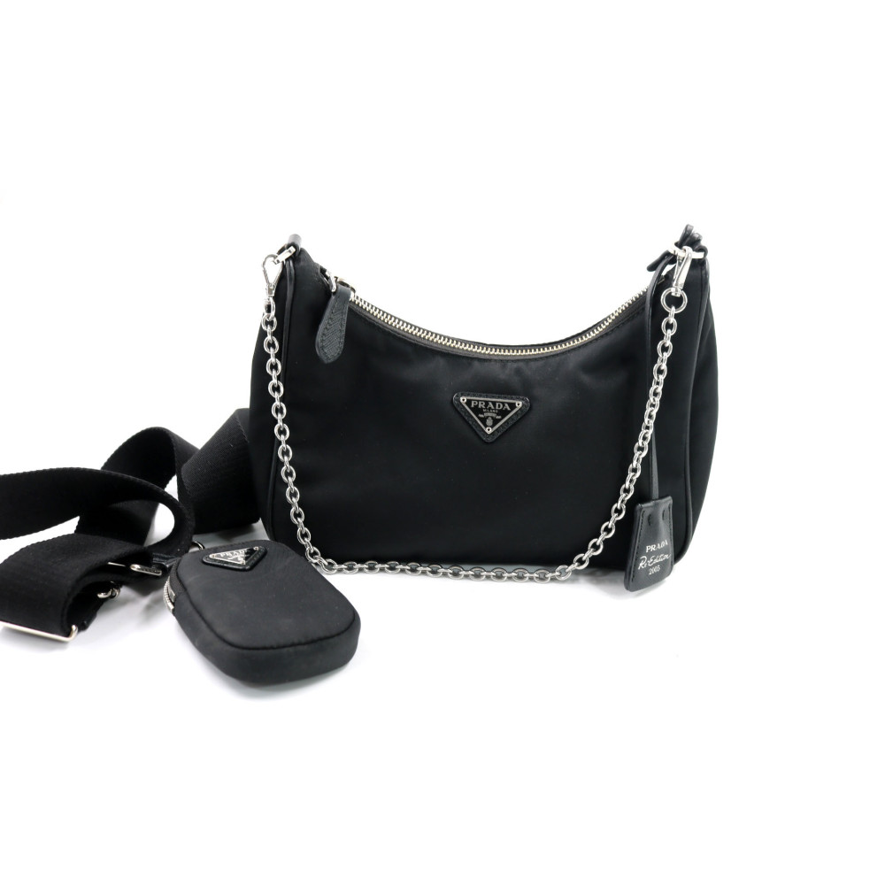 Prada Re Edition Toile Noire