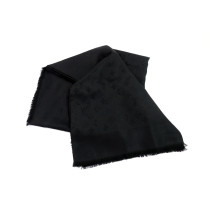 Louis Vuitton Foulard Seta e Lana Nera