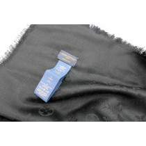 Louis Vuitton Foulard Seta e Lana Nera