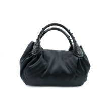 Fendi Spy Tela e Pelle Nera