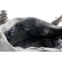 Fendi Spy Tela e Pelle Nera