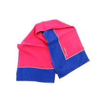 Cartier Foulard Seta Fucsia e Blu