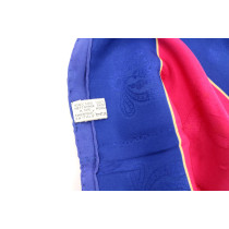 Cartier Foulard Seta Fucsia e Blu