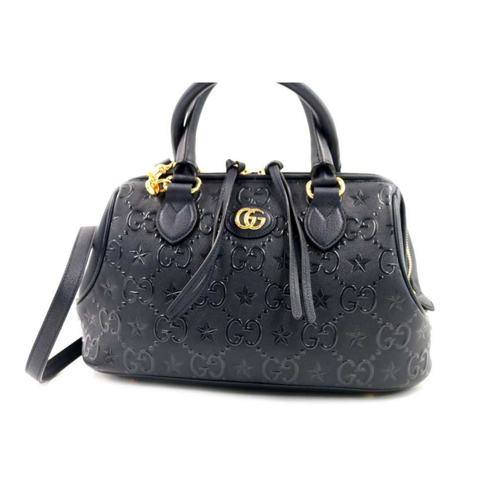 Gucci Bauletto GG Star Pelle Blu