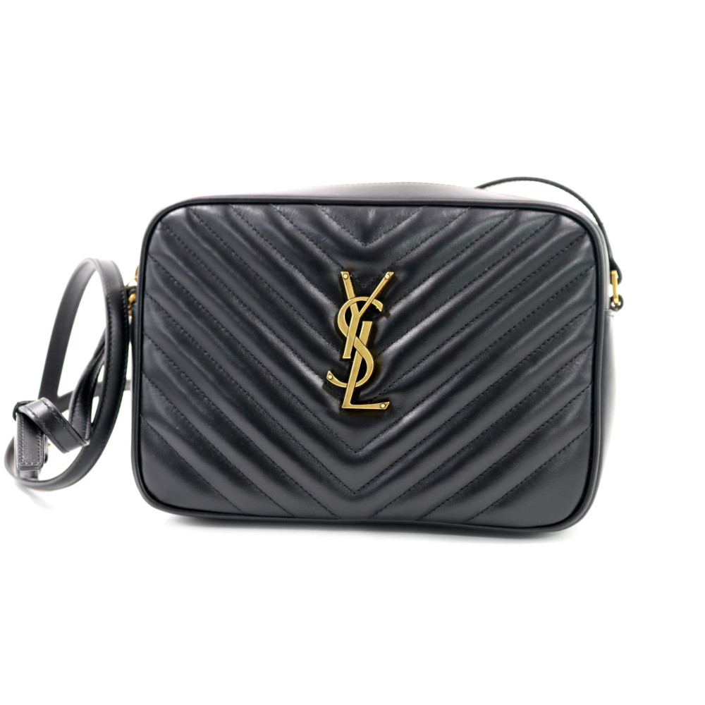 Saint Laurent Camera Bag Lou Pelle Nera