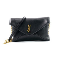 Saint Laurent Envelope Pelle Nera