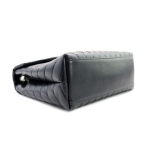 Saint Laurent Lou Lou Media Pelle Nera