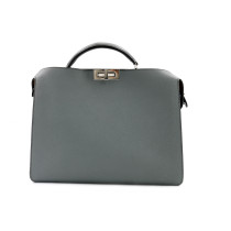 Fendi Peekaboo Pelle Grigia