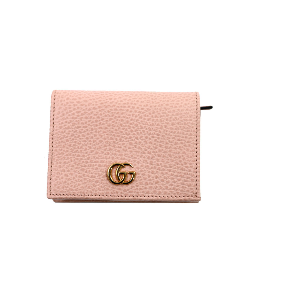 Gucci Portafoglio Mini Pelle Rosa