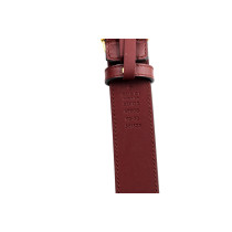 Gucci Cintura Horsebit Pelle Bordeaux