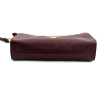 Prada Pochette Accessoire Pelle Bordeaux