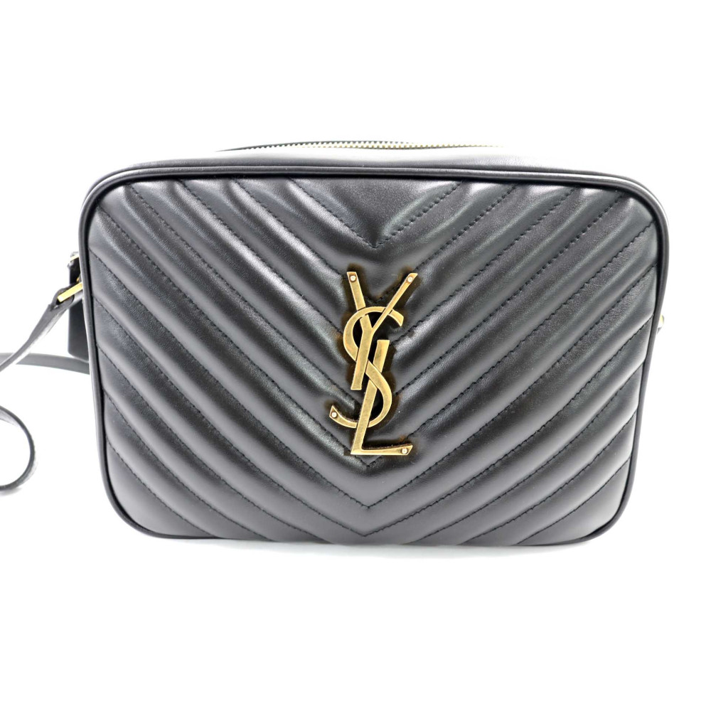 Saint Laurent Camera Bag Lou Pelle Nera