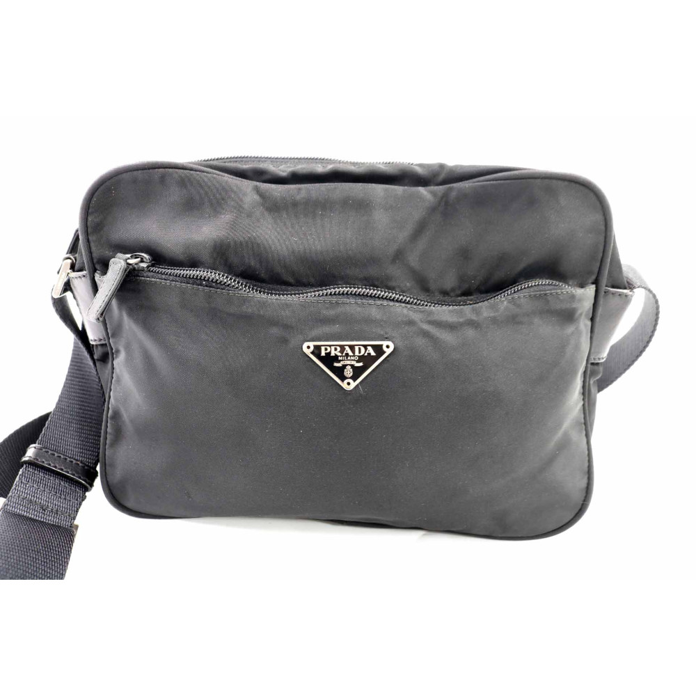 Prada Tracolla Nylon Nero