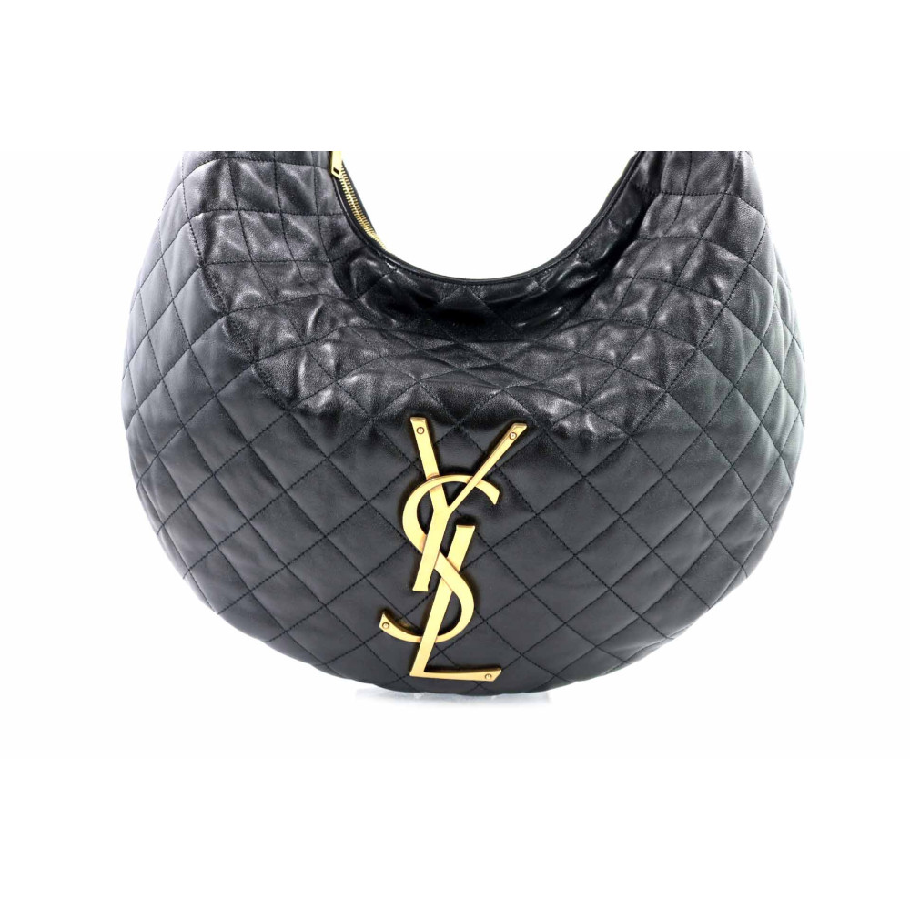 Saint Laurent Icare Hobo Pelle Nera