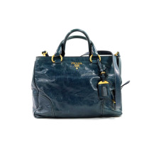 Prada Shopping Pelle Blu