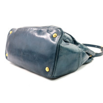 Prada Shopping Pelle Blu