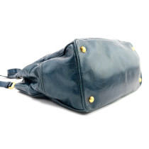 Prada Shopping Pelle Blu