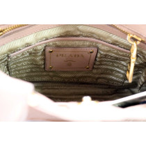Prada Shopping Mini Pelle Beige