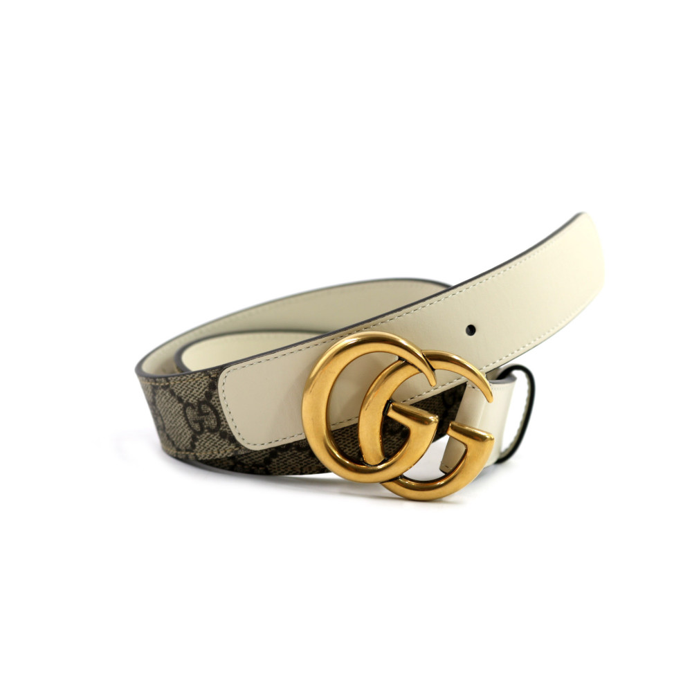 Gucci Cintura GG Beige