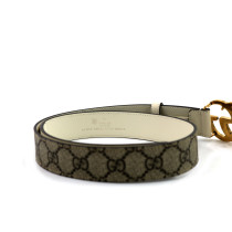 Gucci Cintura GG Beige