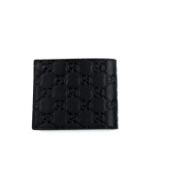 Gucci Portafoglio Pelle Guccissima Nera