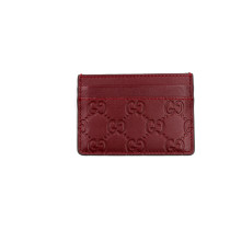 Gucci Portacarte Pelle Bordeaux