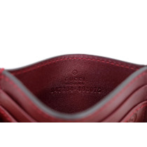 Gucci Portacarte Pelle Bordeaux