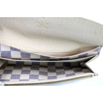 Louis Vuitton Portafoglio Emilie Damier Azur