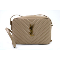 Saint Laurent Camera Bag Pelle Beige