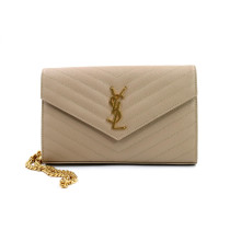 Saint Laurent Woc Pelle Beige