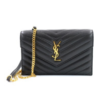 Saint Laurent Camera Bag Pelle Antracite