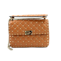 Valentino Spike Pelle Cammello