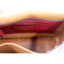 Valentino Spike Pelle Cammello